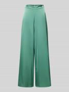 V by Vera Mont Wide Leg Hose mit elastischem Bund in Gruen, Größe 42