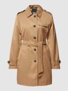 Fuchs Schmitt Trenchcoat mit Bindegürtel in Camel, Größe 44