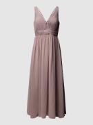 My Mascara Curves PLUS SIZE Abendkleid mit Plisseefalten in Rose, Größ...