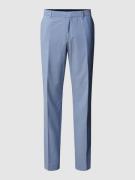 BOSS Regular Fit Stoffhose mit Label-Detail Modell 'Genius' in Bleu, G...