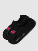 Tommy Hilfiger Füßlinge mit Logo-Print im 2er-Pack in Black, Größe 43/...