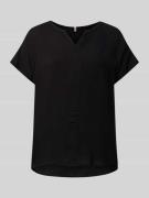 Soyaconcept Bluse mit Tunikakragen Modell 'Radia' in Black, Größe XS