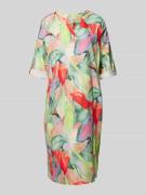 TONI Knielanges Tunikakleid mit Leinen-Anteil in Hellgruen, Größe 38