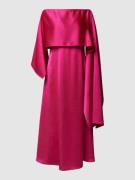 Weekend Max Mara Abendkleid mit Stola Modell 'GAMBERO' in Fuchsia, Grö...