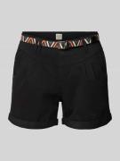 Ragwear Shorts mit Gürtel Modell 'Heeven' in Black, Größe 25