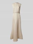 Ivy Oak Maxikleid aus Leinen-Lyocell-Mix Modell 'MANILA' in Beige, Grö...