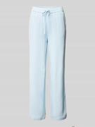 Selected Femme Regular Fit Hose aus Viskose-Leinen-Mix Modell 'VIVA-GU...