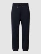 ARMANI EXCHANGE Sweatpants mit Webmuster in Dunkelblau, Größe XL