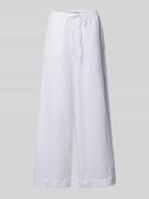 MSCH Copenhagen Wide Leg Leinenhose mit elastischem Bund Modell 'Miril...