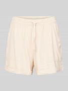Tom Tailor Denim Loose Fit Shorts aus Leinen-Viskose-Mix in Beige, Grö...