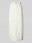 AWARE Maxirock im 5-Pocket-Design Modell 'GRACIA' in Ecru, Größe XS