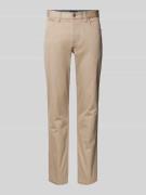 Christian Berg Men Regular Fit Chino im 5-Pocket-Design in Hellbraun, ...