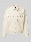 G-Star Raw Jacke mit Brustpattentaschen Modell 'Dakota' in Offwhite, G...