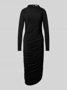 Christian Berg Woman Selection Maxikleid mit Raffungen und Stehkragen ...