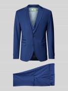 Cinque Slim Fit Anzug mit Brustleistentasche Modell 'soda' in Blau, Gr...