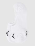 PUMA Füßlinge mit Logo im 2er-Pack in Weiss, Größe 35/38