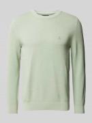 Marc O'Polo Regular Fit Pullover aus reiner Baumwolle in Mint, Größe L