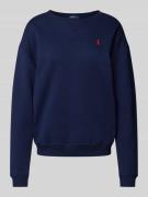 Polo Ralph Lauren Oversized Sweatshirt mit Logo-Stitching in Marine, G...