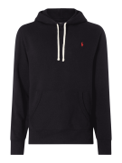 Polo Ralph Lauren Hoodie in Melange-Optik mit Logo-Stickerei in Black,...