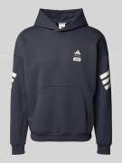 ADIDAS SPORTSWEAR Hoodie mit Logo-Print in Anthrazit, Größe L