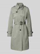 Jake*s Casual Trenchcoat mit Taillengürtel in Schilf, Größe 40