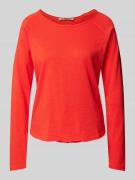 Smith and Soul Longsleeve mit Rundhalsausschnitt in Rot, Größe L