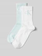 Calvin Klein Jeans Socken mit Label-Details im 2er-Pack in Hellblau, G...