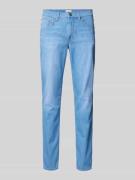 Brax Regular Fit Jeans im 5-Pocket-Design Modell 'Cadiz' in Blau Melan...