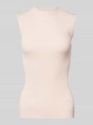 BOSS Stricktop mit Turtleneck Modell 'FESKIES' in Hellrosa, Größe XS