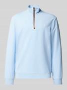 Polo Ralph Lauren Sweatshirt mit Logo-Stitching in Hellblau, Größe L