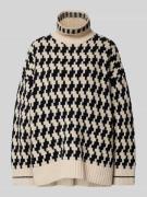 Tommy Hilfiger Strickpullover mit Stehkragen in Black, Größe XL