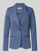 Fransa Blazer mit Paspeltaschen in Blau, Größe L