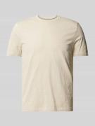 MCNEAL T-Shirt mit Stehkragen in Beige, Größe L