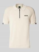 BOSS Green Regular Fit Poloshirt mit Label-Print Modell 'Perform-Max' ...