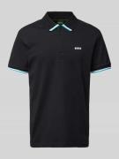 BOSS Green Regular Fit Poloshirt mit Label-Print Modell 'Paddy Lux Her...