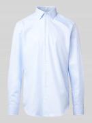 Christian Berg Men Regular Fit Business-Hemd mit Kentkragen in Hellbla...