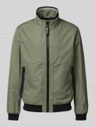 MCNEAL Jacke mit Stehkragen in Oliv, Größe M