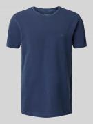 Gant T-Shirt mit Label-Stitching in Royal, Größe L