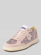 Blauer USA Sneaker mit Label-Badge Modell 'OLYMPIA' in Pink, Größe 37