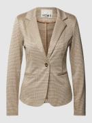 ICHI Blazer mit Reverskragen in Beige, Größe XXL