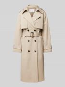 Jake*s Collection Trenchcoat mit doppelreihiger Knopfleiste in Beige, ...