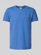 Gant Slim Fit T-Shirt mit Label-Stitching in Royal, Größe 4XL