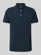 Geox Regular Fit Poloshirt mit Polokragen in Marine, Größe XXL