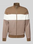 JOOP! Collection Sweatjacke mit Stehkragen Modell 'Basilio' in Beige, ...
