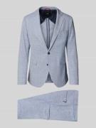 CINQUE Anzug mit feinem Strukturmuster in Sky, Größe 94
