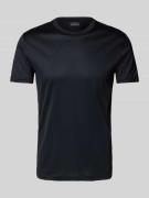 Emporio Armani T-Shirt aus Lyocell-Mix in Marine, Größe L