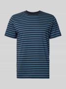 Marc O'Polo Regular Fit T-Shirt aus reiner Baumwolle mit Streifenmuste...