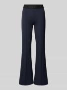 ROSNER Flared Stoffhose mit elastischem Label-Bund Modell 'Alisa' in M...