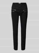 FREE/QUENT Skinny Fit Jeans mit Reißverschlusstaschen Modell 'AIDA' in...