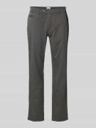 Brax Regular Fit Chino mit Paspeltasche Modell 'EVEREST' in Hellgrau, ...